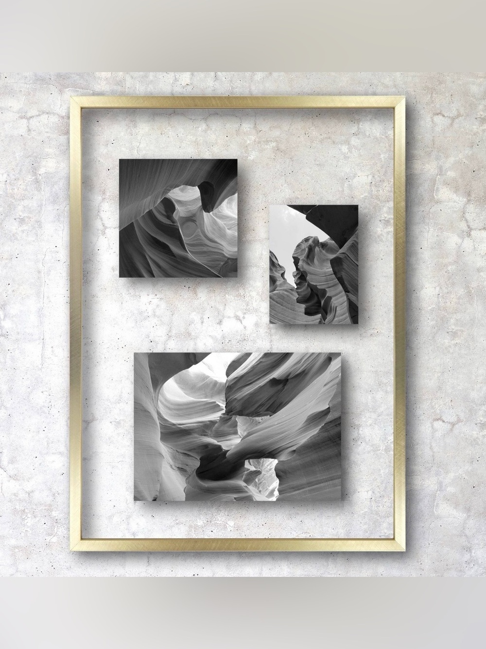 Threshold 15.6"x11.5" Float Thin Metal Gallery Wall Picture Frame Brass